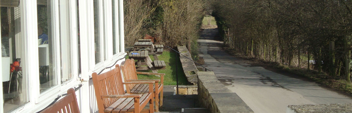 Countryside surroundings near The Travellers Rest in Harrogate.